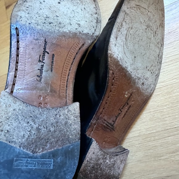 Salvatore Ferragamo Derby with toe cap men’s shoes - Picture 3 of 5